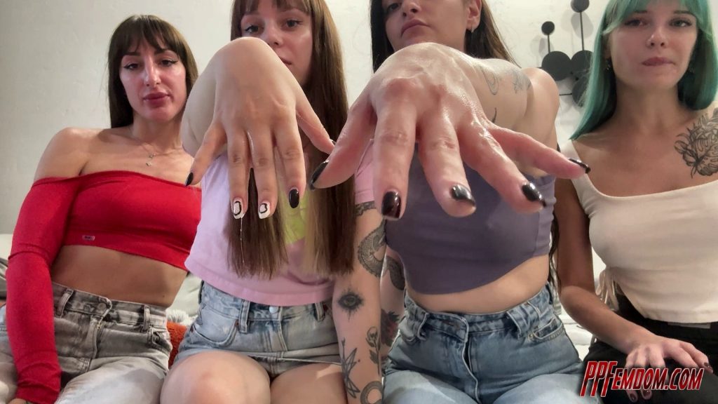 Spit On Hand and Hand Worship POV Femdom