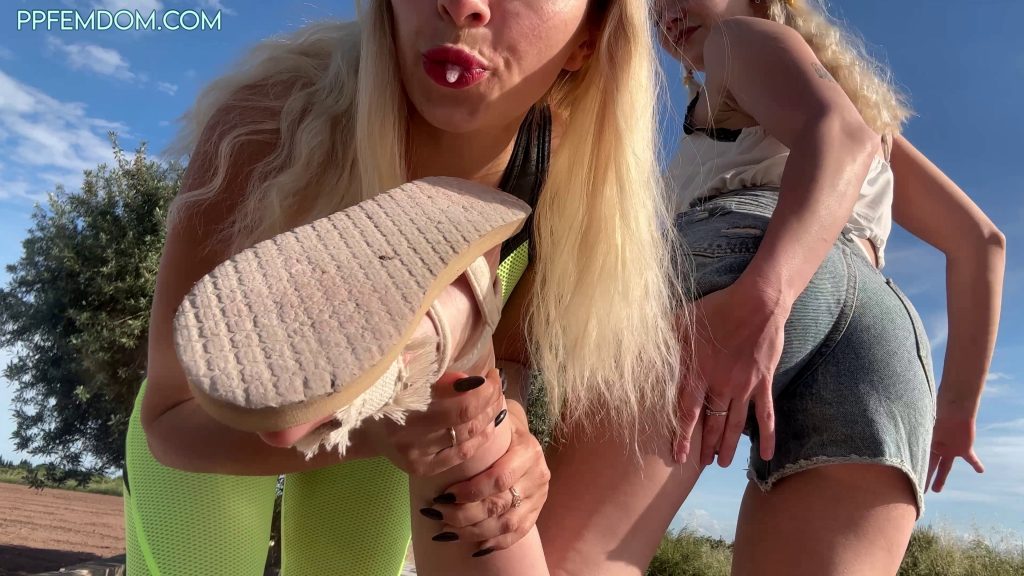 Mean Girls POV Tramples Your Face - Their Shoe Soles, Socks, and Bare Feet With Spit All This For You