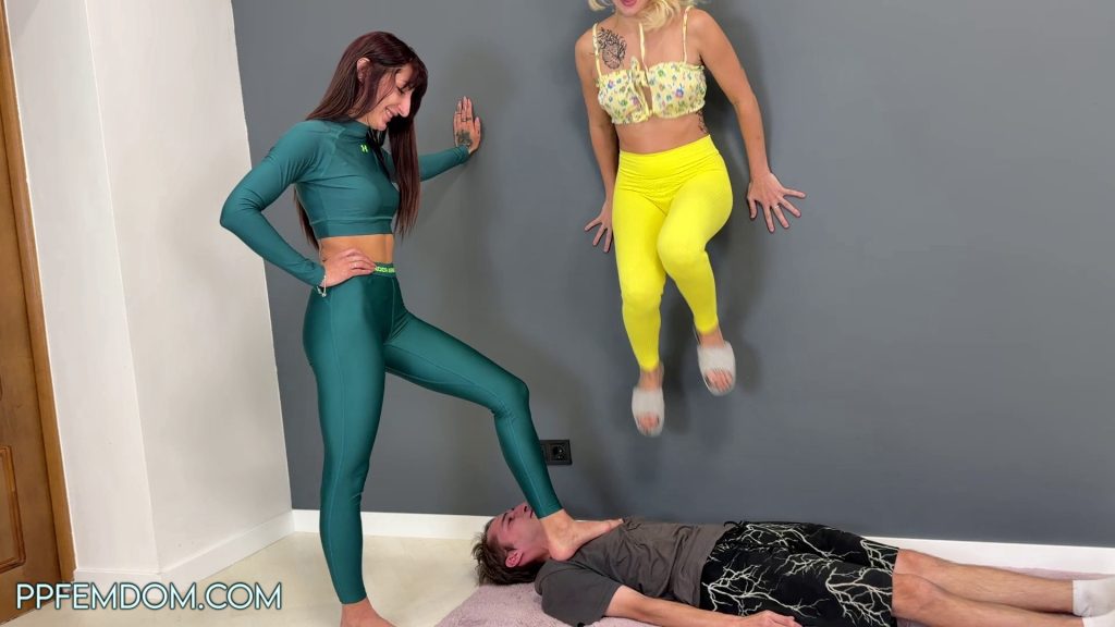 Dorimills Jumping On Slave - Trampling Femdom